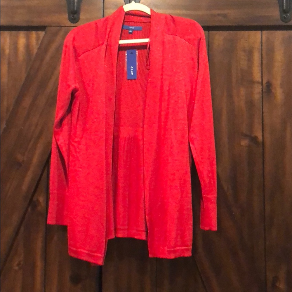 Red sweater